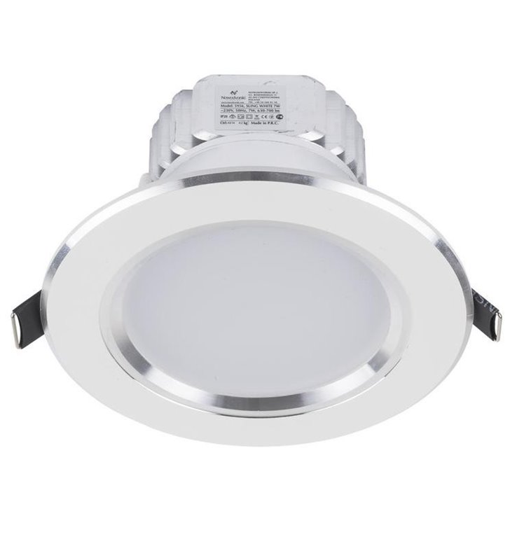 Oprawa punktowa Ceiling LED White 7W biała okrągła  - DOSTĘPNA OD RĘKI