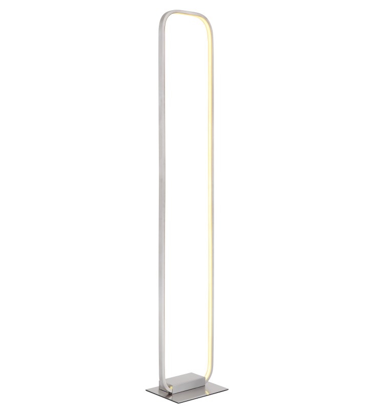 Minimalistyczna prostokątna lampa podłogowa stojąca do salonu Silla LED prostokątna